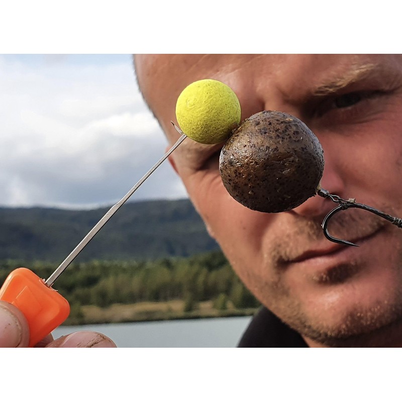 Tandem Baits Carp Fishing Hook 12mm 50g Black Halibut