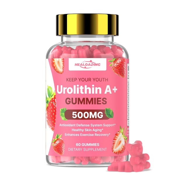 HEALOADING HEALOADING Urolithin A Supplement Gummies 500MGUrolithin A+ Supplement for