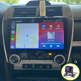 LeeKooLuu Apple Carplay For Toyota Camry 2012 2013 2014 Car Stereo Radio Android 13+Camera