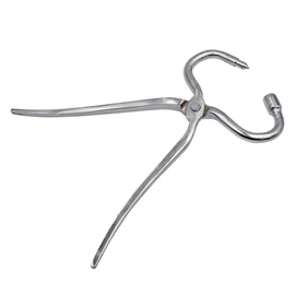 Yuemsh Farm Equipment Bull Cattle Nose Pliers Cow Nose Clip Piercing Drilling Tools Bovine Punch Plier Puncher Ranch Pasture