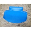 Sno-Stuff 1994-1999 Polaris Indy BLUE Sno-Stuff Pro-Glider Skid Plate. #130-205-83