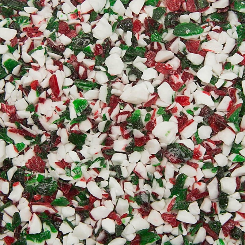 By The Cup Red, Green, and White Peppermint Candy Cane