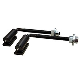 3/4" x 10" Adjustable Heavy Duty Gate J-Bolt Barrel Hinge Wall/Post Mount 180° Swing 2 Pieces