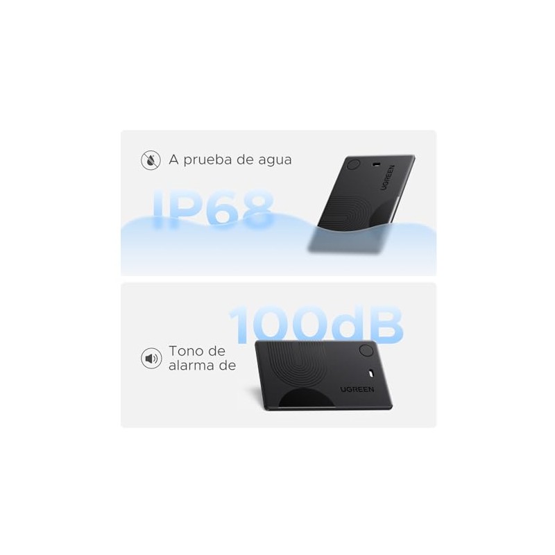 UGREEN FineTrack Slim Localizador Ultrafino, Carga Inalámbrica (Solo iOS)