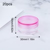 WXNPA Pack of 20 containers, 5 ml empty containers, clear