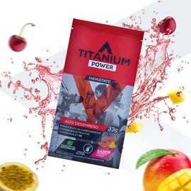 TITANIUM POWER Hydration Drink Mix Packets (12 count) - Carbohydrate Powder & Electrolyte Mix - Sports Drink Powder for Crossfit, Gym Essentials - Endurance Drink - Gluten Free