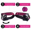 iBEX Weight Lifting Straps with Padded Wrist Support and Advanced