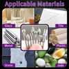 Diamond Grinding Bit Compatible with Dremel, 52Pcs Stone Carving Set