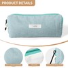 Purbert Pencil Bag Pen Case, Soft Corduroy Small Pencil Pouch