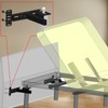 2 Pack Headboard Bracket Kit for Metal Bed Frame, Adjustable