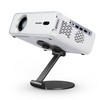 Aurzen Projector Foldable Stand, Ultra-Compact with Easy Setup, 180° Rotation,
