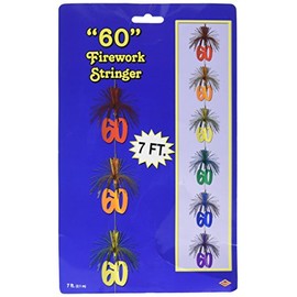 60 Firework Stringer Party Accessory (1 count) (1/Pkg)