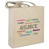 Stofftasche mit Stadt/Ort Ahlbeck - Motiv Positive Eigenschaften - Farbe
