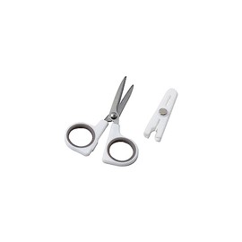 Pearl Metal CC-1630 Scissors Kitchen Scissors Mini Magnetic Pack Bag Soft Grip Simple Use