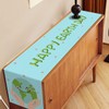 Nepnuser Happy Earth Day Table Runner Environmental Protection Earth Day