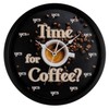 Out of the blue Time for Coffee Wall Clock