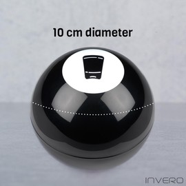 Invero Decision Making Ball Drinking Game - Ideal Gadget for Parties, Christmas, Fun and more - Just Ask a Question (10cm Diameter)