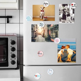 Cosylove Cute Crystal Glass Fridge Magnets for Office Cupboards, Whiteboards, Photos, Beautiful Decorative Magnets for Your Home