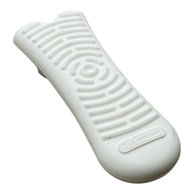 Le Creuset Cool Tool Silicone Sleeve Handle White New