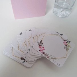Nail Art Display Card Set 60 Sheets Background Paper Package C010-60pcsWFLM9IX / 네일 아트 디스플레이 카드 세트 60장 배경지 패키지 C010-60pcsWFLM9IX