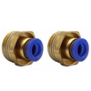 Pneumatic Plug Connection 1/2 Inch to 8 mm Pneumatic Hose