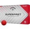 Callaway Golf Superfast Bold Red AlignXL Golf Balls - 15