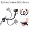 TELESIN Flexible Monkey Tail Selfie Stick Holder for GoPro Hero