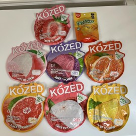 Amos and Kozed Kozed Zero Fat Mix Gel Candy(7 Flavors) and Amos Peelerz Gummy Mango
