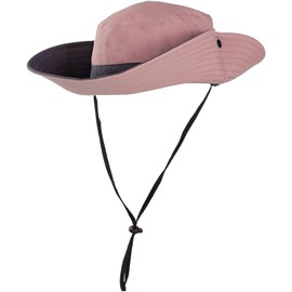 Rosoz Ponytail Sun Bucket Hats for Women UV Protection Foldable Mesh Wide Brim Hiking Beach Fishing Summer Safari