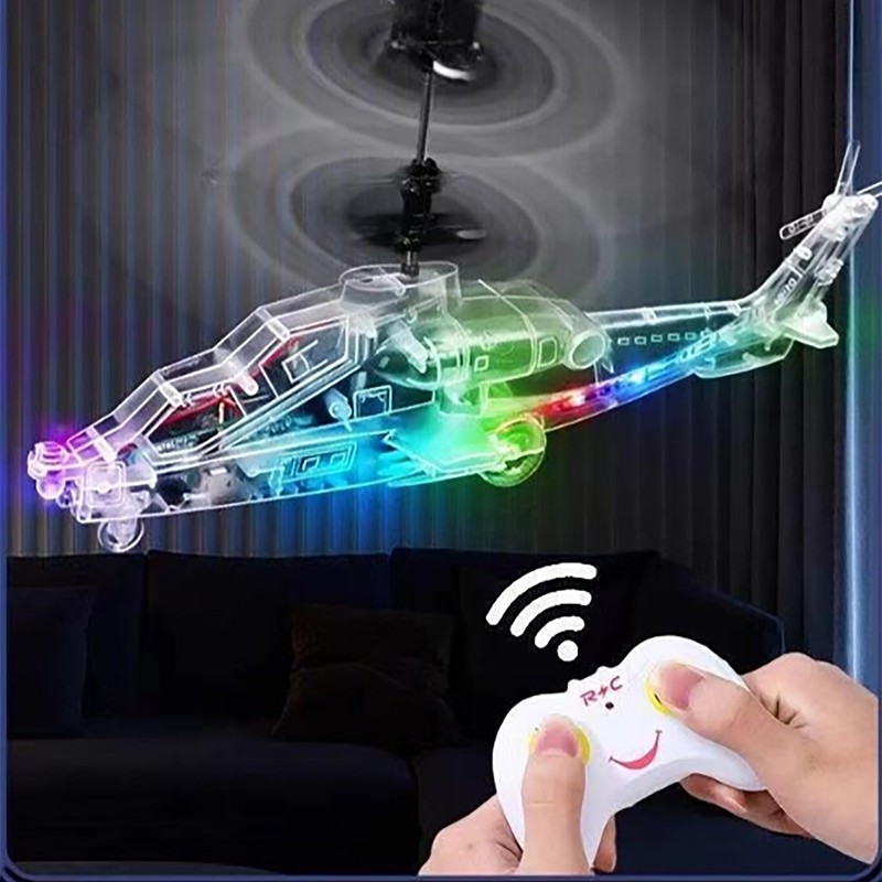 XUBX Flying Toys, Children's Flying Helicopter, Infrared Induction Robot Mini