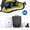 Rhinowalk Motor Saddle Bag Motorcycle Pannier Bag Waterproof Multifunctional Rear
