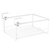 HEIAN SHINDO SPLUCE Hanging Shelf, Rack, White, Load Capacity: 2.2