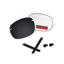 iLikeo PRO+ Polycarbonate Non-Polarized Replacement Lenses for Maui Jim Lighthouse MJ423 Sunglasses - Transparent Photochromic