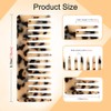 TaShow- MATERIALES FIABLES Los peines de dientes anchos de color