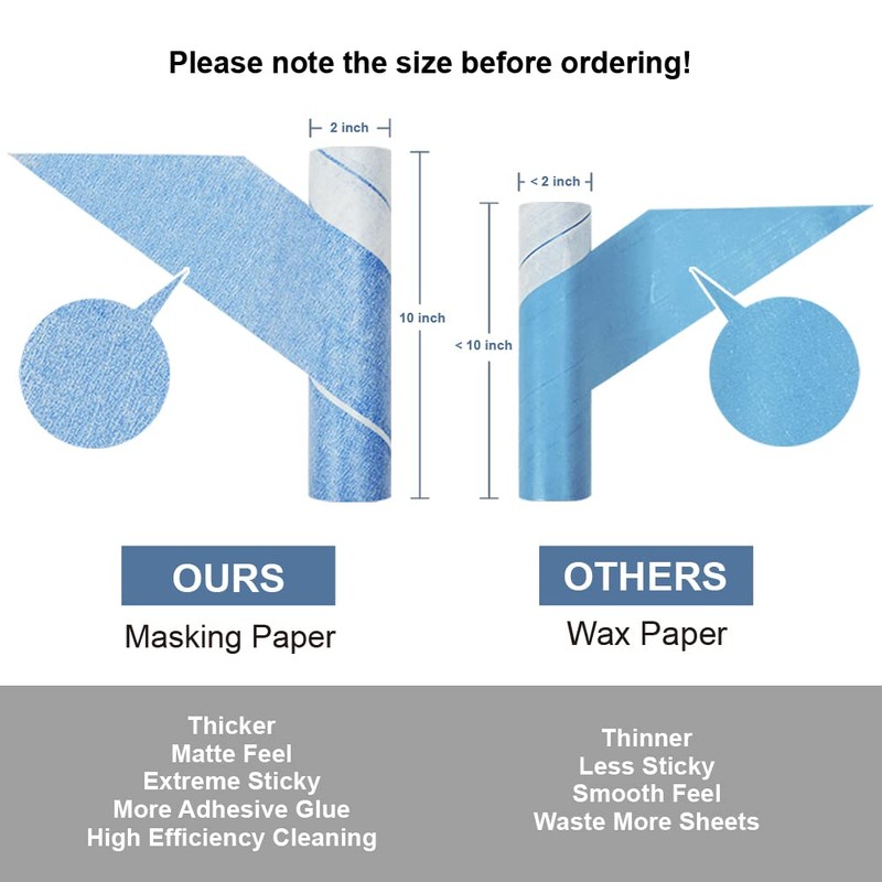 Layers 2 Pack Large Lint Roller Refill, Suitable for Most