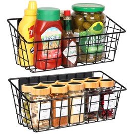 Magnetic Shelf for Fridge, 2 Pack Seasoning Organizer with Strong Magnets for Kitchen Organization and Storage, Moveable Magnetic Spice Rack for Refrigerator, Whiteboard, Kitchen Counter, Cabinet