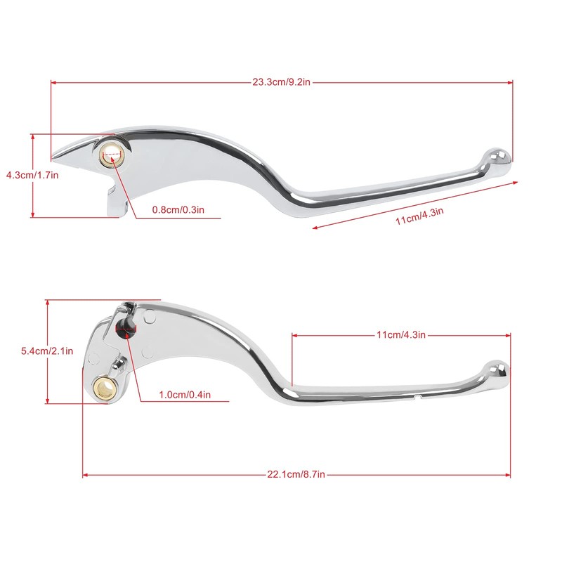 BAIONE Motorcycle Brake Clutch Levers Replacement for Indian Scout/Scout Sixty/Scout