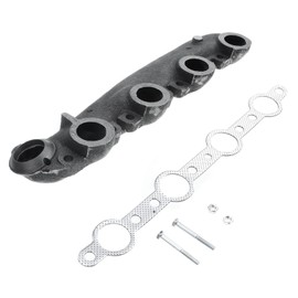 A-Premium 2PCS Left & Right Exhaust Manifold W/Gaskets & Bolts & Nuts [8Cyl 7.3L] Compatible with Ford F-250 94-96, F-250 HD 1997, F-350, F Super Duty 95-97, F59 94-96, Replace# F4TZ9431B, F4TZ9430B