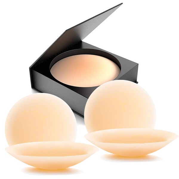 KUPETO Cubre Pezones para Mujer, Pezoneras para Busto de Silicona