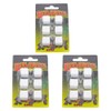 DQITJ 18 Pcs Small Reptile Calcium Stone Natural Calcium Mineral