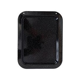 2 x Place4parts Universal Vitreous Enamel Baking Tray Sheet 365mm x 287mm, 36cm x 29cm