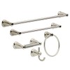 Franklin Brass Kinla 5-Piece Bathroom Set Satin Nickel 18" and