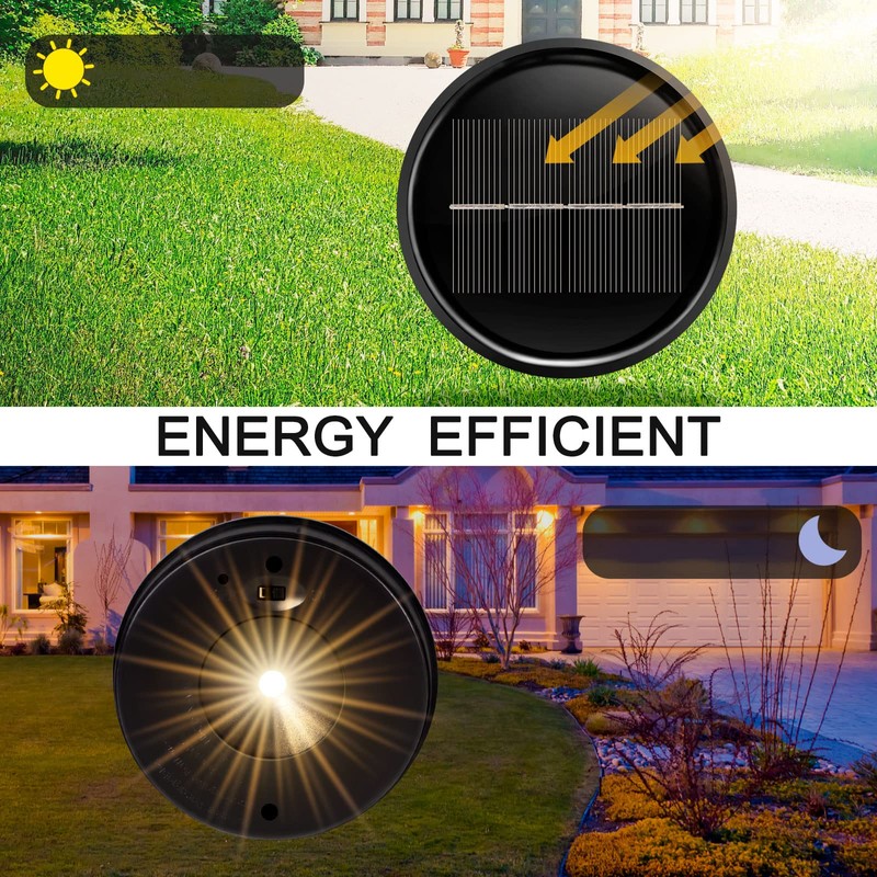 2 Pack Solar Lights Replacement Top DIY Solar Lights Panel