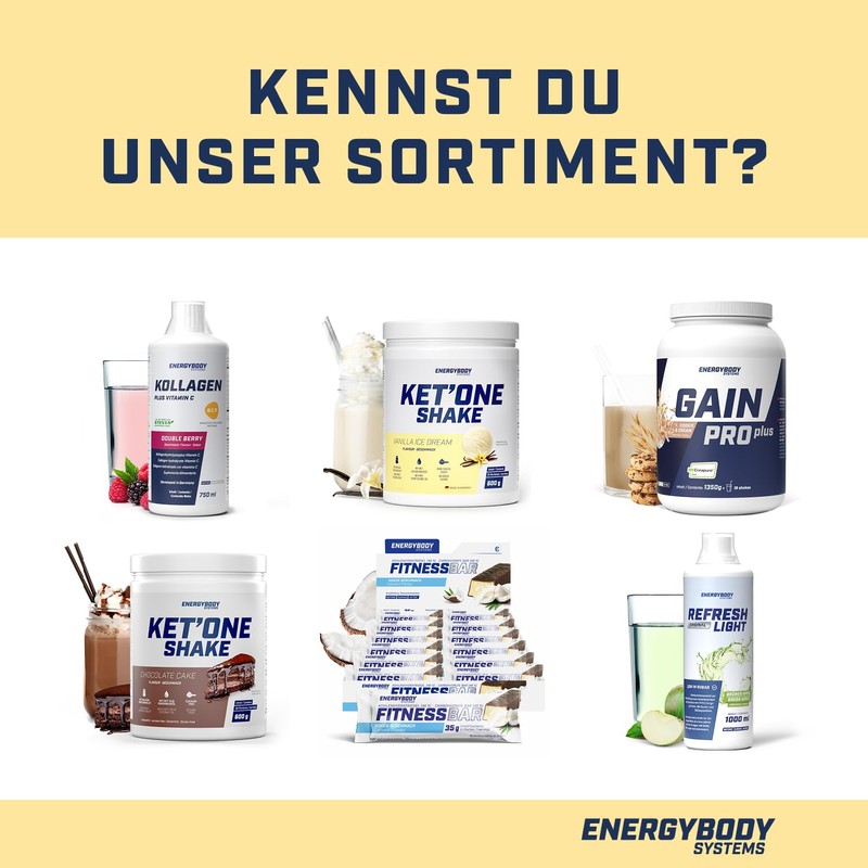 Energybody® Mega Protein Powder Sample Pack 1-5 x 25 g