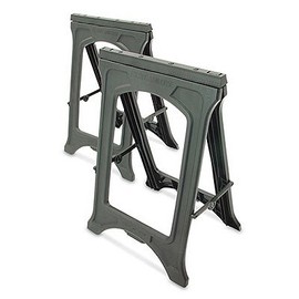 TVX 1405 22-In. Sawhorses, Plastic, 2-Pk. - Quantity 3