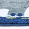 HOMESCAPES - 100% Cotton Washable Tufted Hippo Rug 50 x