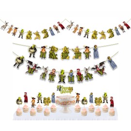 Seyal® Shrk Theme Birthday Party Supplies