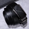Dubulle Belt for Men Ratchet Buckle Automatic Designer Leather Belt