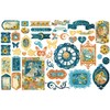 GRAPHIC 45 Dreamland DIE-CUTS Assortment, Multi-Colour, Small