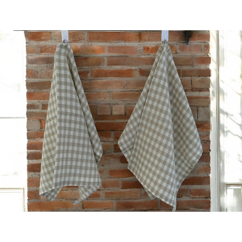 Eight Owls Stonewashed Linen Kitchen Dish Towels – 50 x